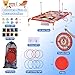 Bean Bag Toss & Ball Toss & Ring Toss,5-in-1 Outdoor Toys for Kids,Family Games for Kids and Adults,Gift for Christmas and Birthday