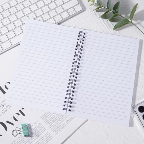 Image of Pink Strawberry Spiral Notebook - Strawberry Journal for Women Cute Notepad Preppy Note Book Office Stationary Supplies School Study Stuff for Students 5.5x8.3 Inches