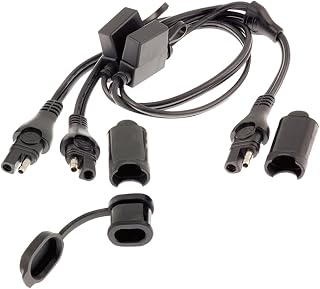TecMate Cavo Batteria Optimate O-05 SAE Compatto – Cavo di Ricarica per Moto e Veicoli...