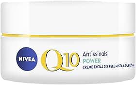 NIVEA Creme Facial Antissinais Q10 Power Dia FPS 30 50g, Reduz Rugas, Controla a Oleosidade, Cuidado Facial Diário, Pele Mista a Oleosa