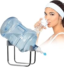 Iron Detachable Bracket Bottled Stand With Water Dispenser Valve For Water Gallon (Gf-17, Black, 27 X 18 X 28.5 Cm) (Pack Of 1),20Liter