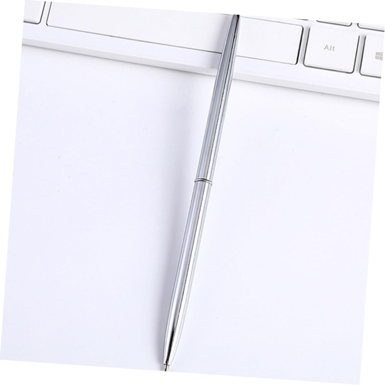Housoutil 24 Teiliges Kugelschreiber Metall Nordic Stil Ergonomisch Langlebig Schreibstifte für Büro Schule Zuhause Geschenkidee