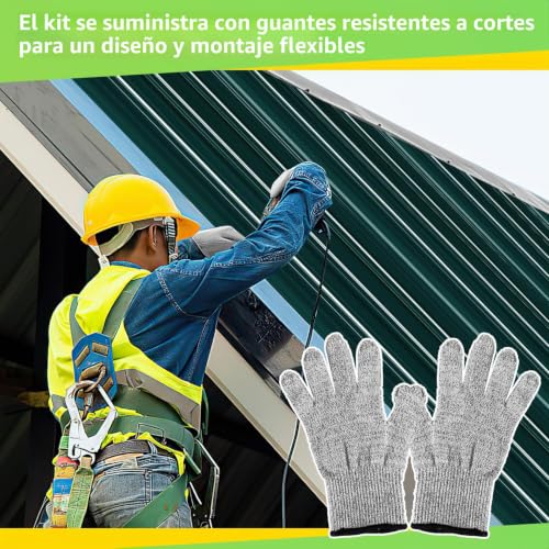 Miniatura 3 de Ansobea Chapa Perfilada Para Techo 24 Unidades, 129 X 46 Cm 14 M , Color Verde