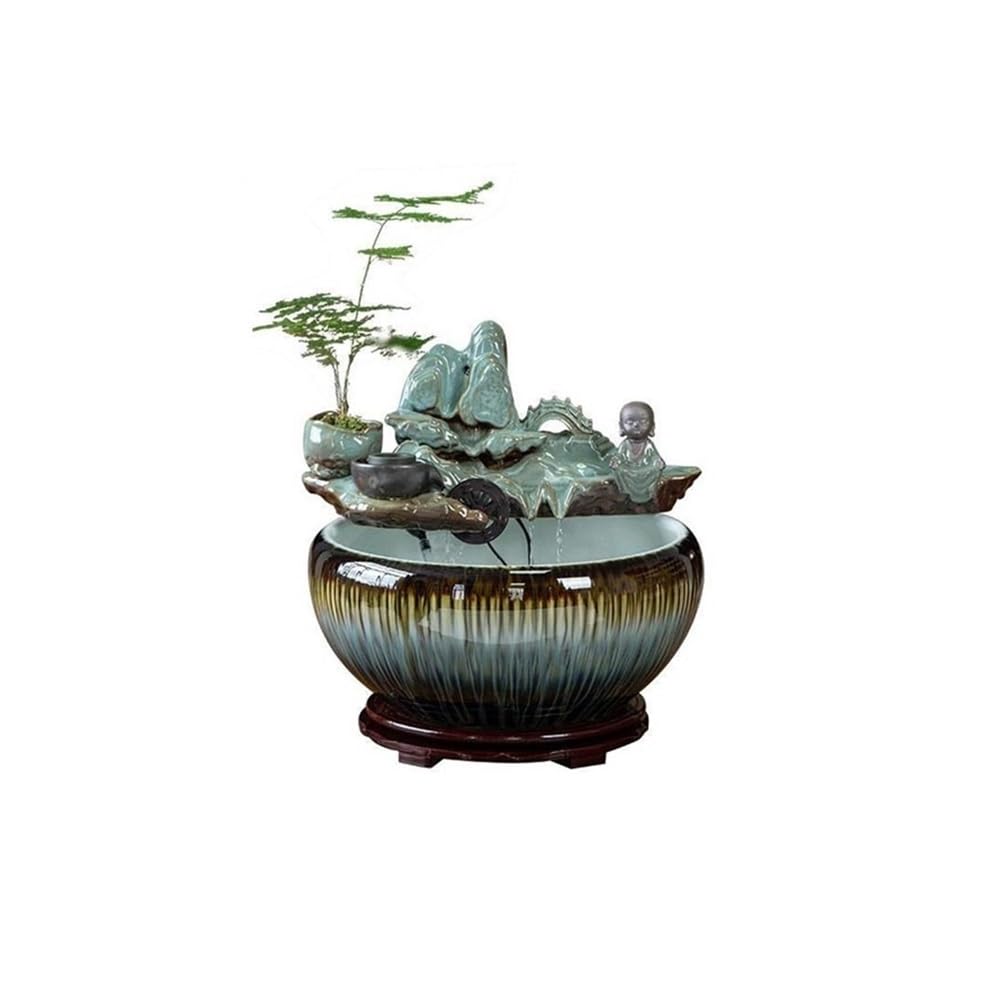 Fontaine de bureau cascade relaxante pour la table