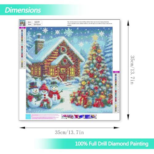 Mbntjht G6039-US Diy Christmas Tree Diamond Art Kits thumb #1
