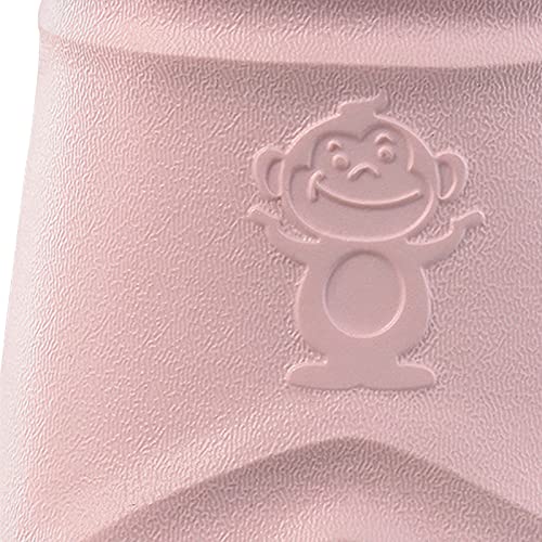 Image of BAI HOU Unisex-Adult Shower Slippers, EVA Non-Slip Open Toe Slides, Quick Drying, Anti-Slip, Pink