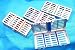 New 4 German Stainless Steel Dental Autoclave Sterilization Cassette Rack Box Tray for 7 Instruments Set of 4 Color