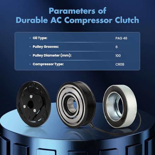 Image of ECCPP AC Compressor Clutch 2011-2017 for Nissan Juke 1.6L
