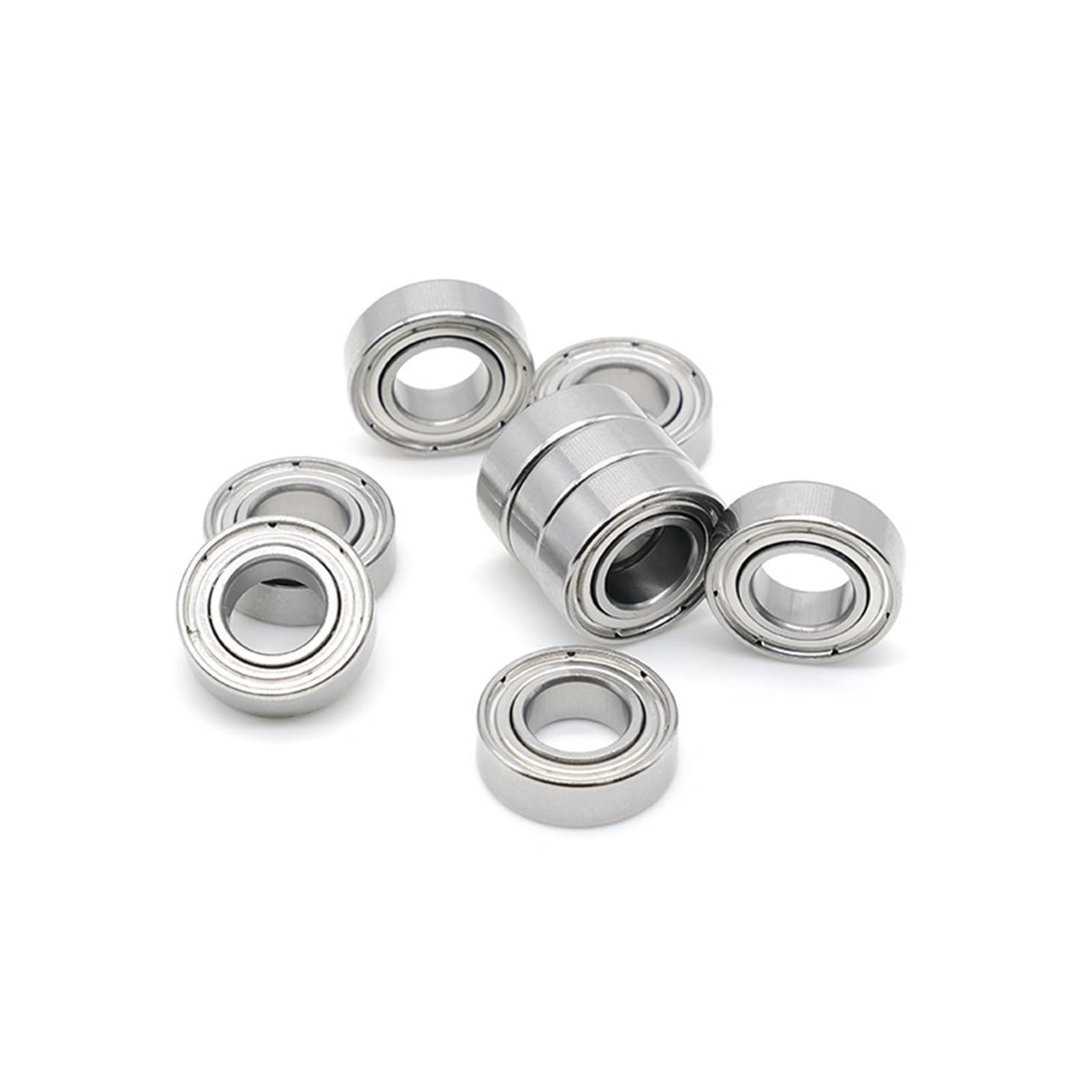 Rodamiento de bolas de acero inoxidable S1660ZZ de 6 x 16 x 5 mm (10 unidades)