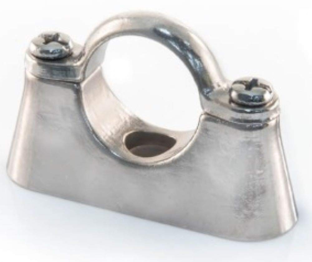 Chrome Brass Hospital Bracket, 22mm. Bags of 10.