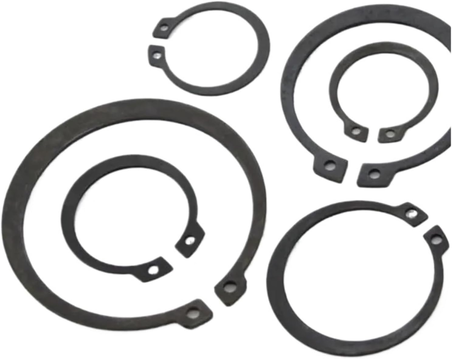 Circlip Retaining Rings 10pcs Dia 47-90mm External Retaining Circlip Ring for Shaft Bearing(85)