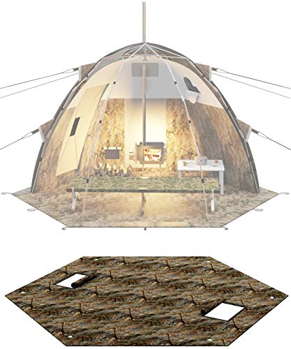 RBM Outdoors Heat-Insulated 3 Layer Floors for UP Tents (Large Floor for Tent UP-5