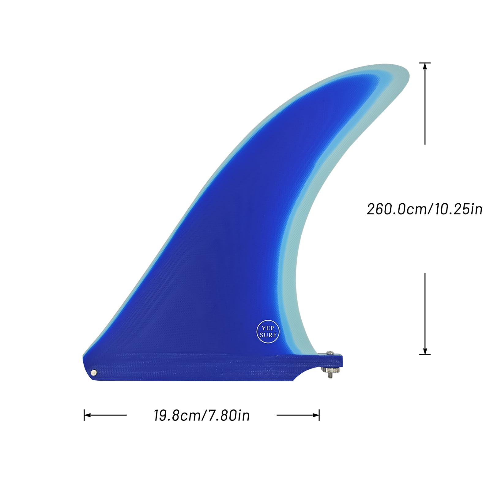Amazon.com : UPSURF Classic Surfboard Center Single Fin Fiberglass