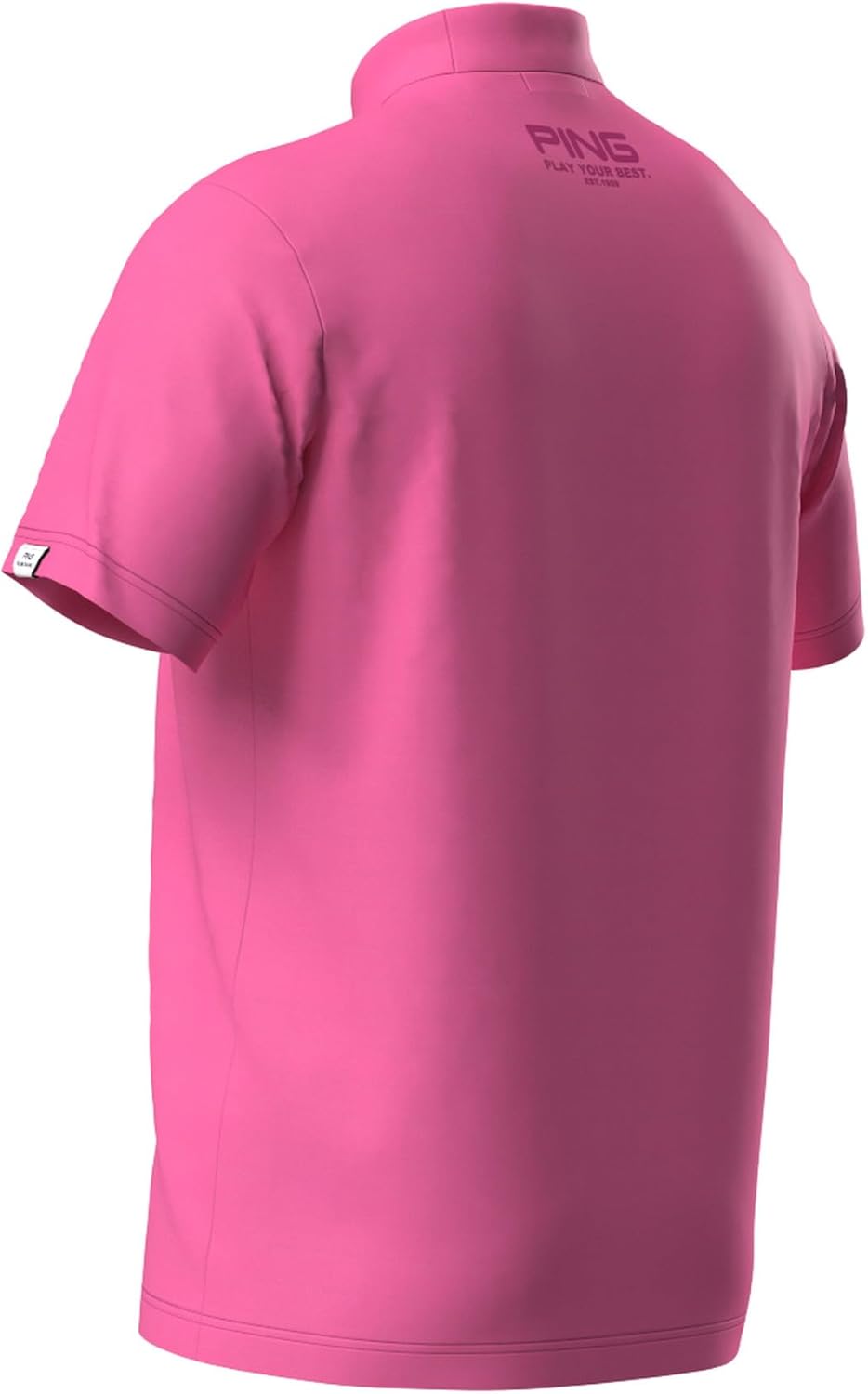 [ピン アパレル] 半袖 ハイネックシャツ (吸水速乾性・UVカット) / メンズ / 621-6167301