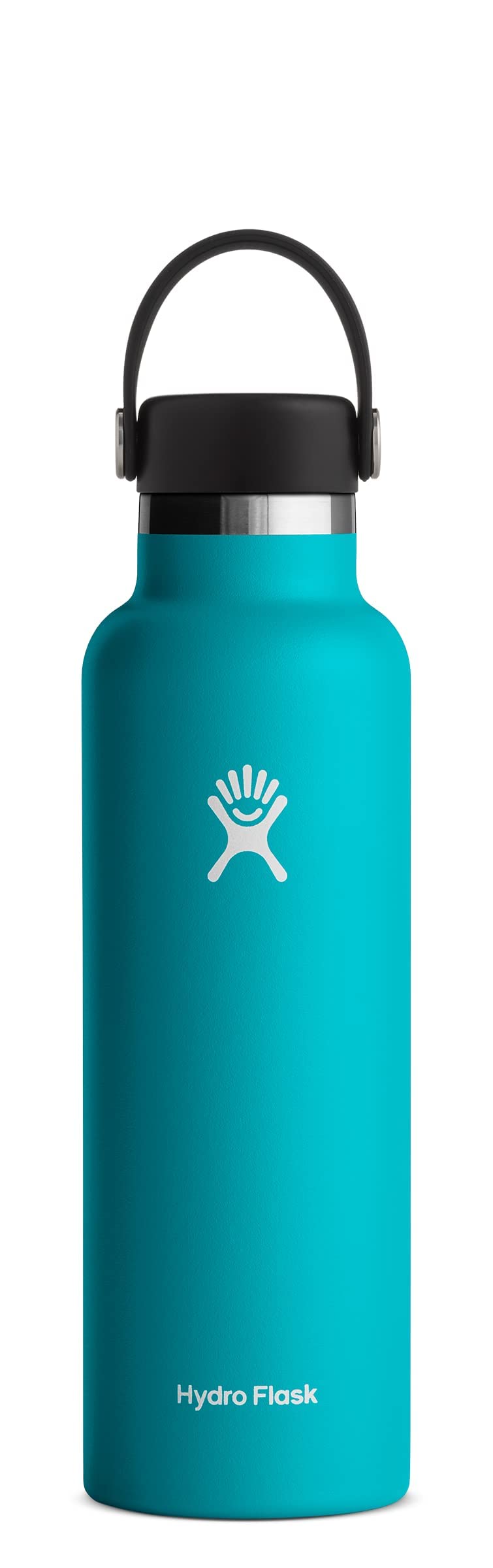 Hydro Flask Standard Mouth Flex Cap Bottle - Stainless Steel Reusable Water Bottle - Vacuum Insulated, Dishwasher Safe, BPA-Free, Non-Toxic