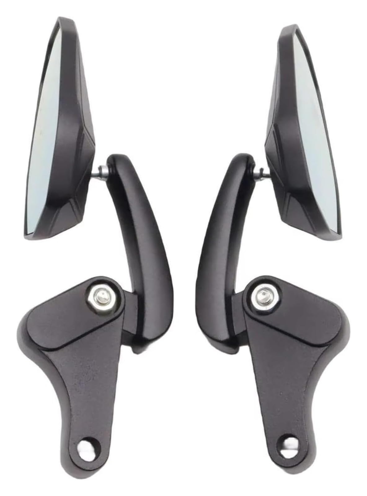 Coppia di specchietti retrovisori laterali for moto universali Bar End