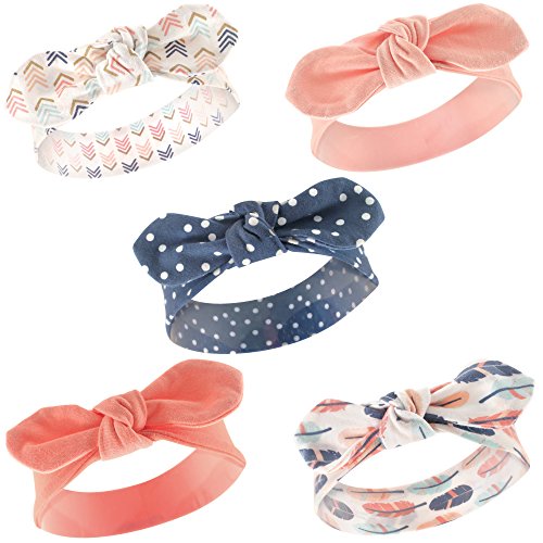 Image of Hudson Baby Cotton and Synthetic Headbands, Size 0-24 Months