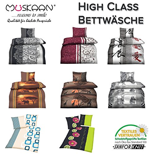 Müskaan Biancheria da letto in microfibra, 2