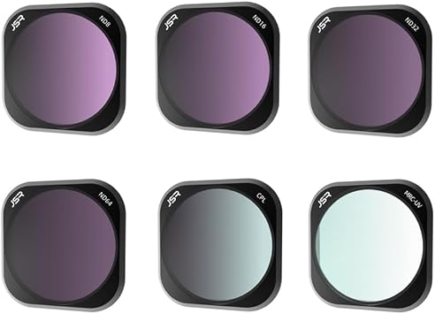 Insta360 Ace Pro Dedicated Filter Lens Filter Kit Waterproof, Anti-skip Ultraviolet Ray Block UV+CPL+ND8, 16, 32, 64