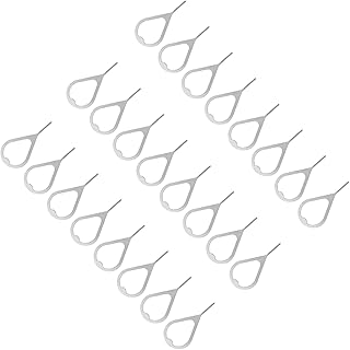 Mikikit Mobile Phone Accessories Tablet Accessories 100pcs Remover Pin Eject Needle Tray for Tablet Phone Small Removal Tools Ejecting Ejector Mobile Universal Cards Opener Pallets