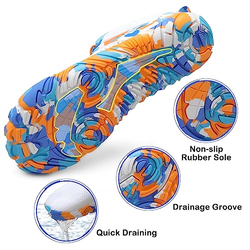 Scurtain-Unisex-Mens-Womens-Athletic-Hiking-Water-Shoes-Quick-Dry-Barefoot-Aqua-Shoes-Swim-Shoes-Beach-Shoes-with-Drainage