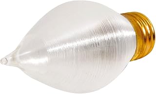 Bulbrite Incandescent C15 Medium Screw Base (E26) Light Bulb, 25 Watt, Satin
