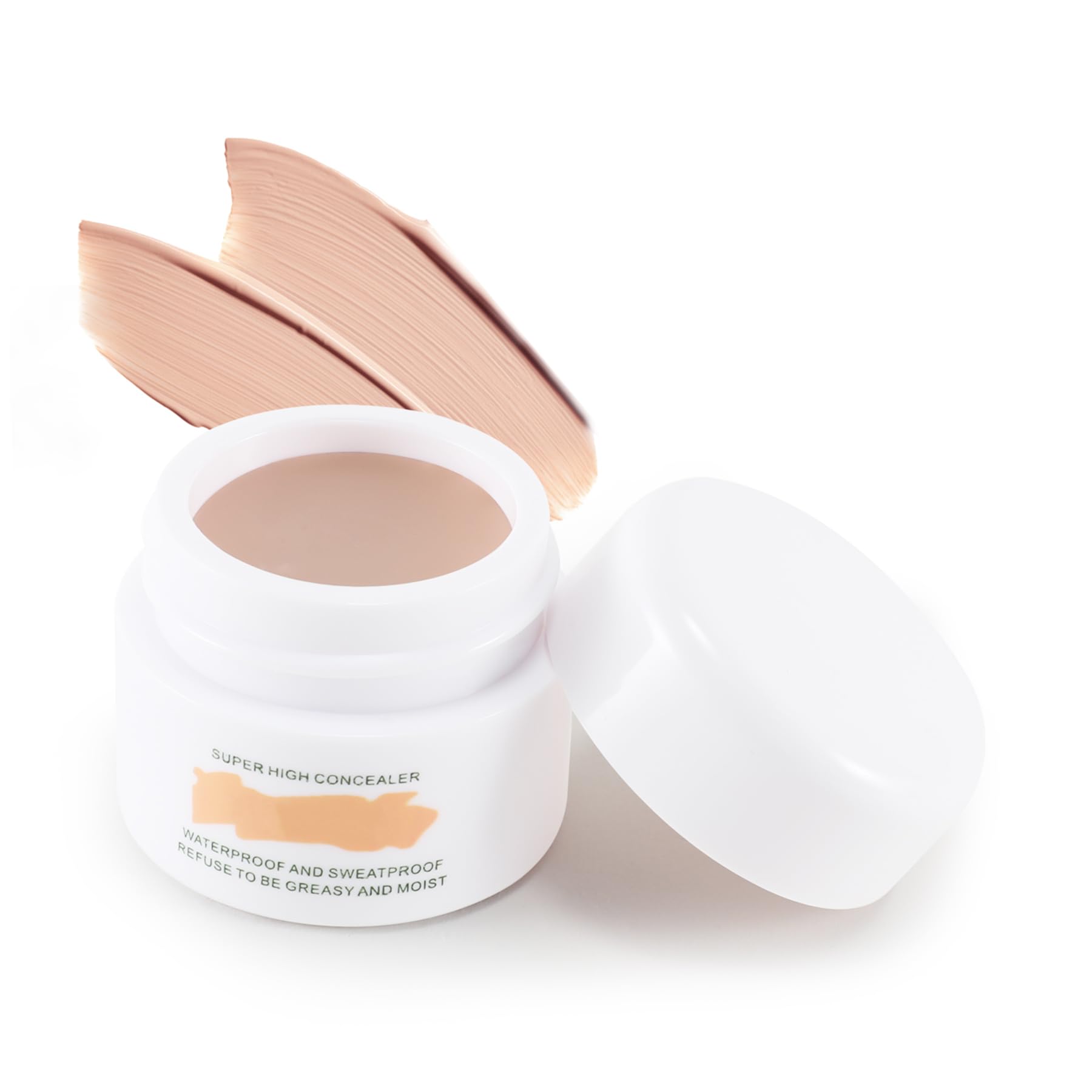 Concealer Cream - Full Coverage Natural Beige for Scars, Bruises, Dark Circles & More