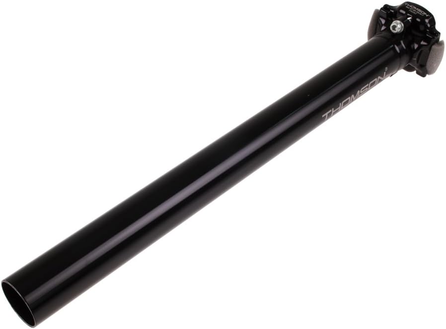 Thomson Elite Aluminum Titanium Seat Post (367 mm) - Road Bike, Mountain Bike - Black