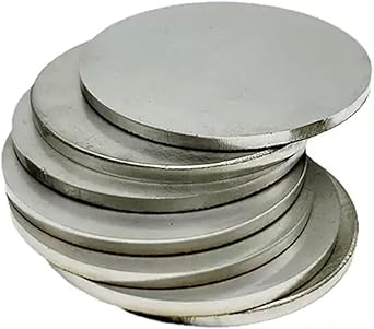 Amazon.com: Stainless Steel Disk,Metal Disk, Stainless Steel 316L Round ...