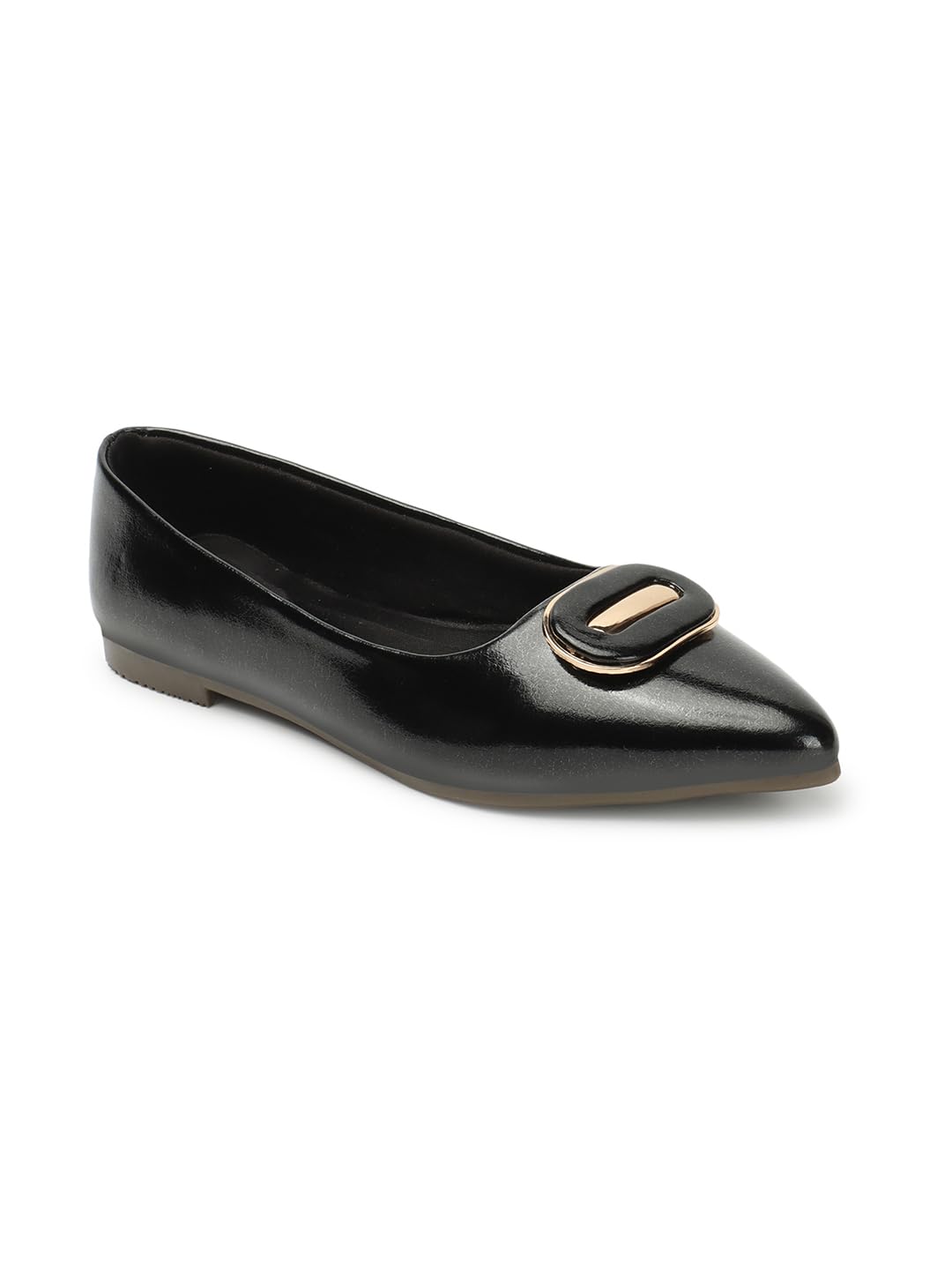 Longwalk Womens Black Flat Casual Flat Ballerinas-W-4523 (B0CFTZ9PJG) Amazon Price History, Amazon Price Tracker