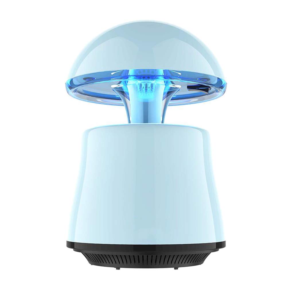 XRX Lámpara De Mosquitos Hogar Lámpara De Interior Repelente De Mosquitos Restaurante Enchufe Lámpara De Mosquitos Dormitorio Electrónico UV Azul Mosquito Asesino Artefacto Blue