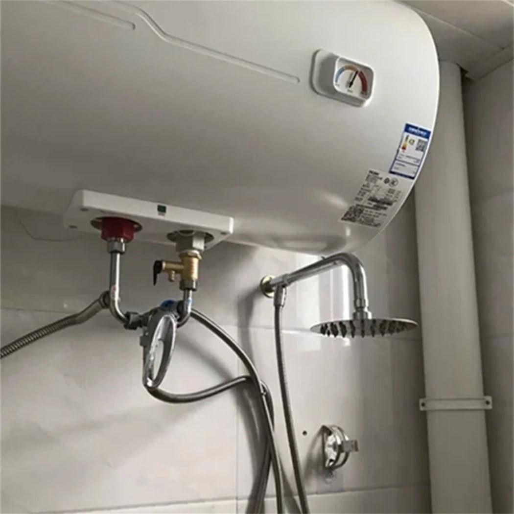 Generic Wall Mounted Ceiling Shower Arm Extension Rod Stainless Steel Shower Head Holder Fixed Bathroom Pipe Faucet Accessories, 45 degree-32cm-A