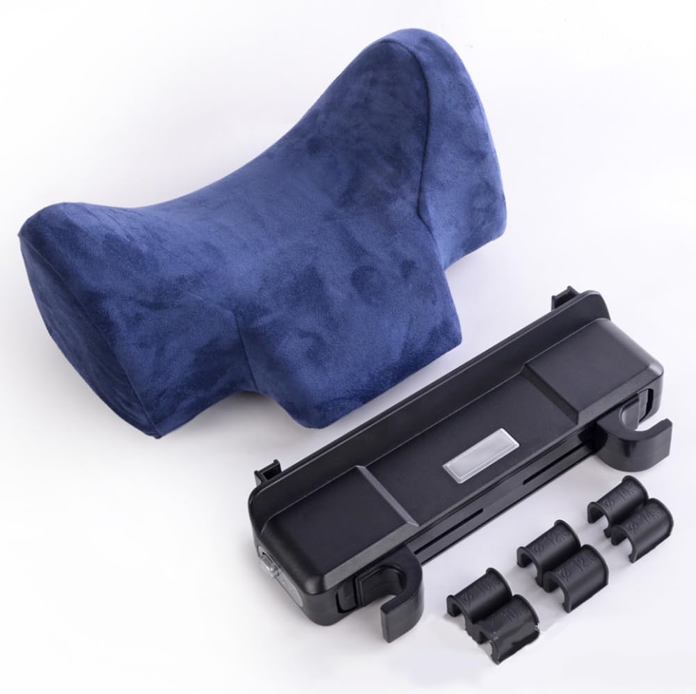 Reposacabezas Coche para 1 3 5 7 Series X1 / X3 / X5 / X6, Cojin Cervical Coche Memory Foam Cómodo Transpirable Mecánico Ajustable Pasajero Conductor,G