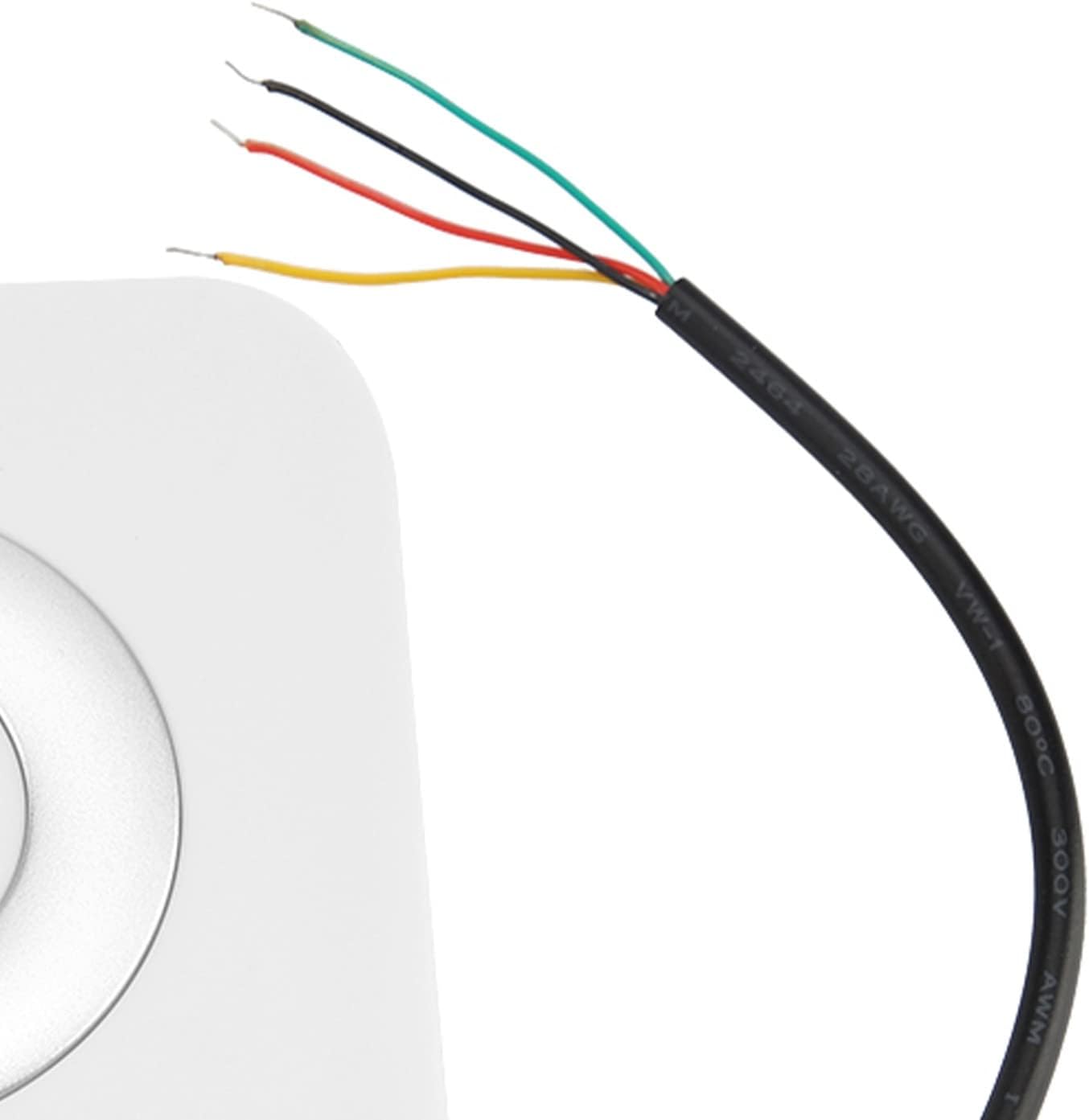 Hapivida Door Chime, 12V Doorbell Wired Door Open Alarm Chime Door Ringer Alert Dingdong Musical for Business Office Home Store Access Control System