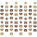 Teddy Bear Birthday Party Decorations, Animal banner for Gender Reveal Birthday Wedding Baby Shower We Can Bearly Wait Theme Boys Girls Decorations(Brown)