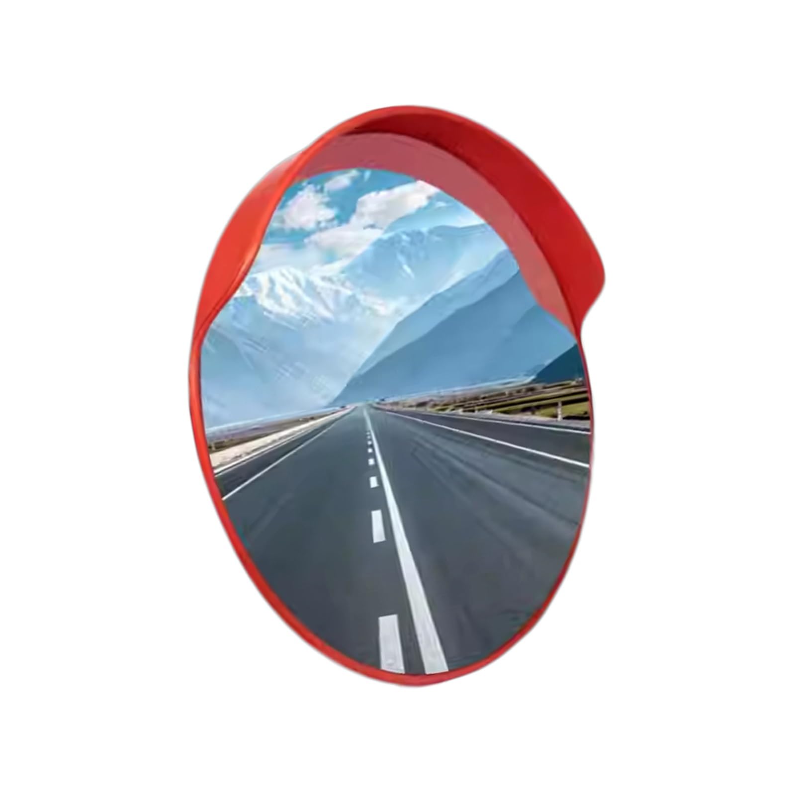 Espejo angular de carretera de 75cm para evitar puntos ciegos en salidas de garajes 8