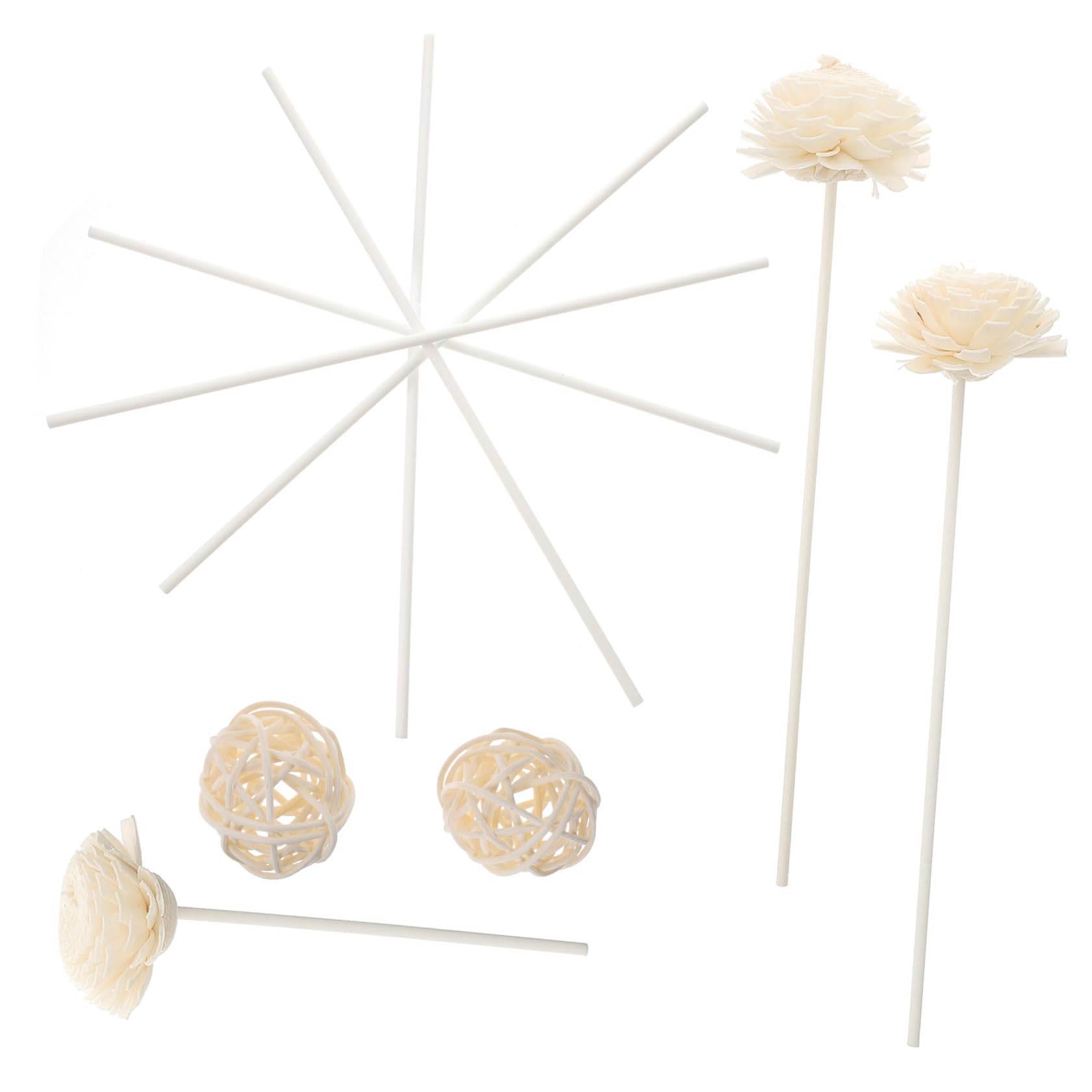 Aromatherapie Diffuser Sticks Selbstgemachte Duftstäbchen Für Raumdiffusoren Hochwertige Weiße Ausführung Für Schlafzimmer Küche Und Büro