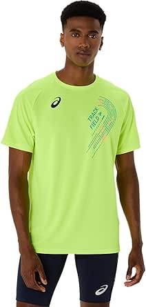 asics(アシックス) 陸上 トラックプラクティスグラフィック半袖シャツ