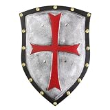 P'tit Clown- Escudo de Caballero de Lujo, Color Gris (15237)