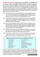 Card College, Volume 2: A Complete Course in Sleight of Hand Card Magic 0945296150 Book Cover
