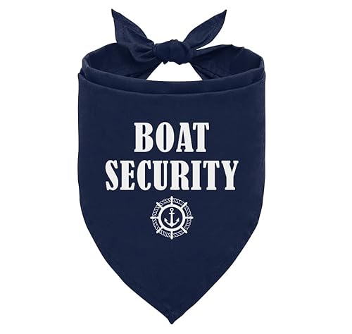 Boat Dog Bandana, Pet Triangle Scarf, Small Medium Dogs