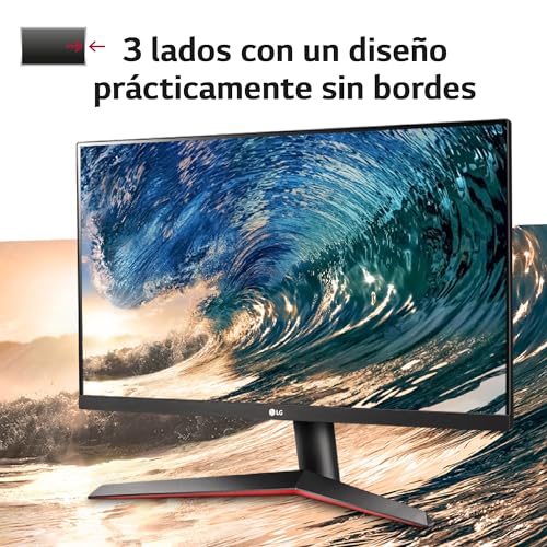 LG 27MP60GP-B Ecran PC Semi Gaming 27" - Dalle IPS résolution FHD (1920x1080), 1ms MBR 75Hz, NTSC 72%, AMD FreeSync, MBR, inclinable