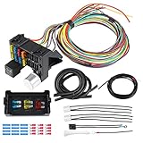 WMPHE 8 Circuit Wiring Harness - Universal Wire Harness Kit, Professional...