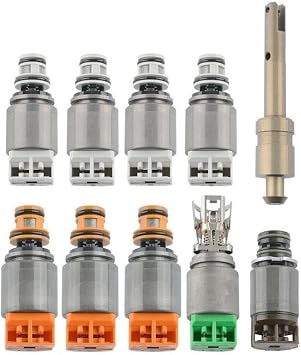 Mechatronics Solenoid Kit Compatible with ZF 8HP45 8HP70 8HP75 8HP90 8-Speed Transmissions - 1087298388