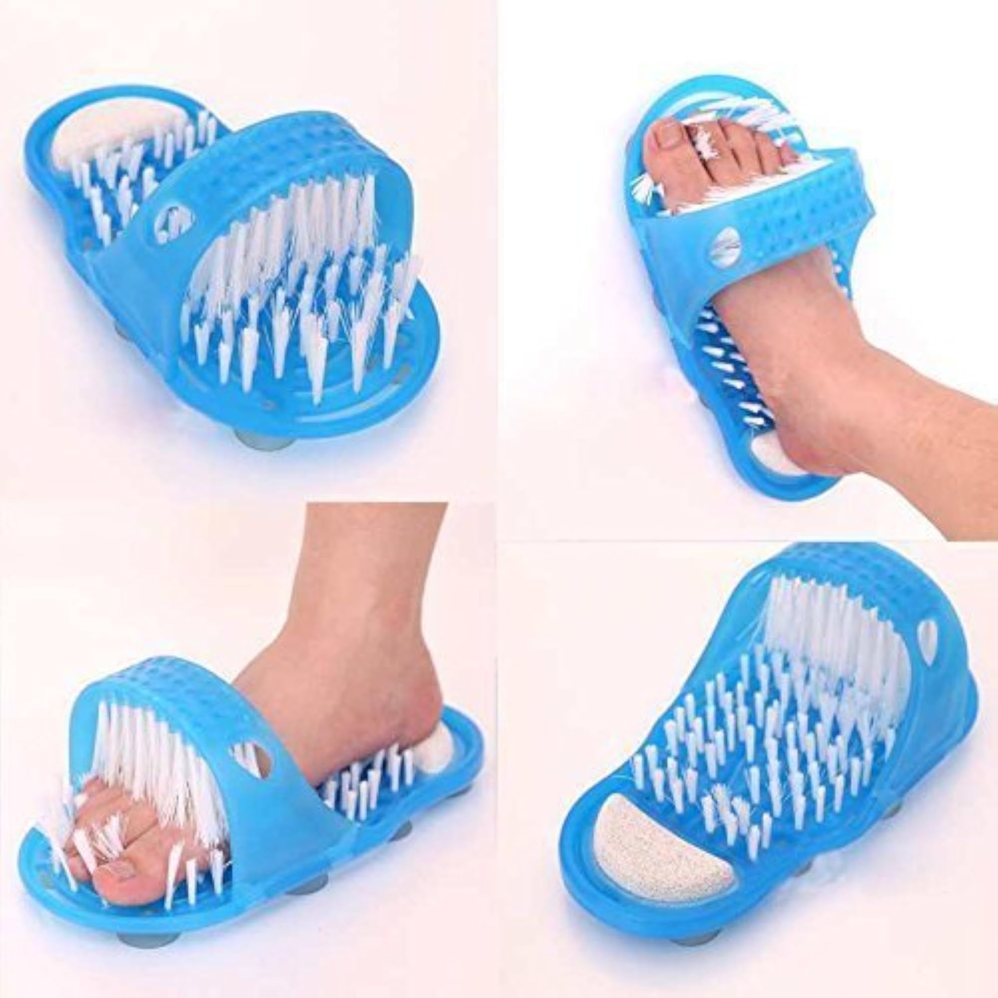 Plastic Bath Shower Feet Massage Slippers