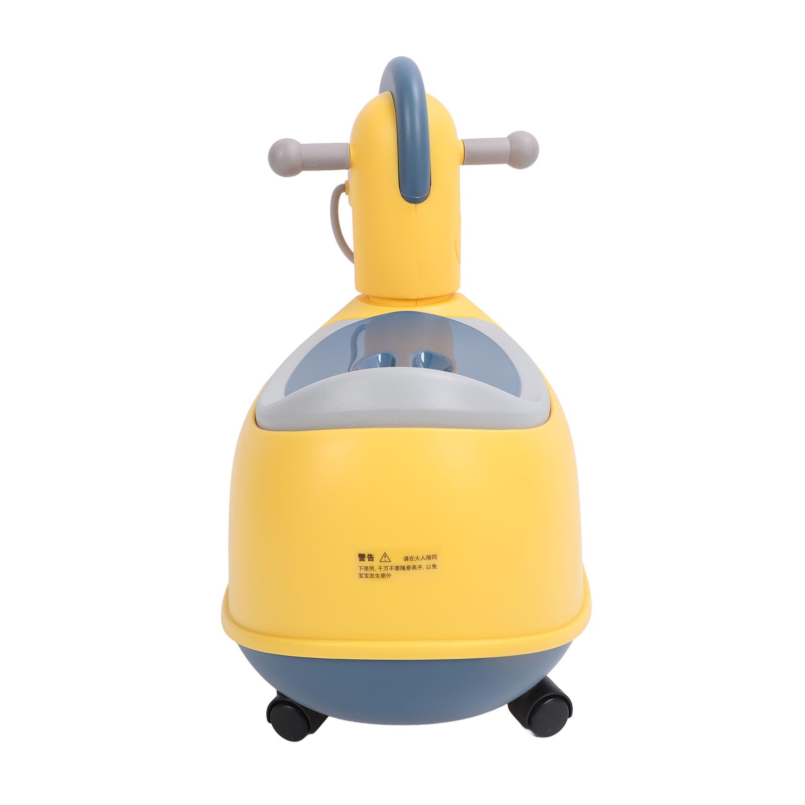Cryfokt Inodoro para Niños, Orinal Portátil de Madera para Coche con Forma de Caballo, Inodoro de Entrenamiento para Niños, Diseño Adorable para Orinal de Viaje para Pequeños