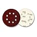 Astron Top 5-Inch Sanding Disc, 8-Hole, Hook & Loop, 10 Each of 4 Grits 60/80/120/240, for Random Orbital Sander, DC8140R