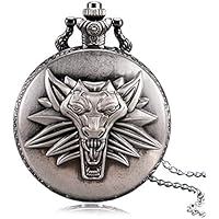 Desconocido Reloj de Bolsillo Vintage for Hombre con Cadena de Cuarzo for Hombre y Mujer Reloj de Bolsillo Moderno