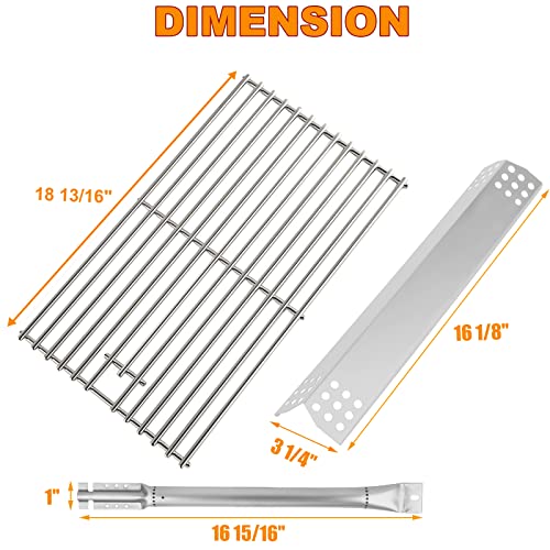 Replacement Parts Kit For Kitchenaid 720-0954, 720-0733A, 720-0954A, 720-0733D, 720-0954L, 730-0733, 740-0733A, 730-0733A, 740-0733 Grill Parts, Nexgrill Parts 720-0733 720-0733A,Solid Stainless Steel #TOP1
