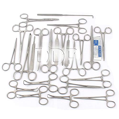 PRECISE CANADA: 72 PCS O.R Premium Grade Set Spay Instruments Student ! Forceps Scissors !Scalpel Blades !HEMOSTAT Forceps ! CARMALTS Forceps ! Needle Holder New